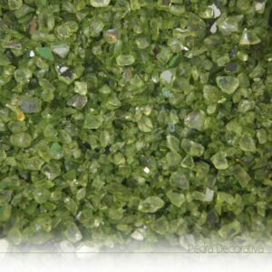 vidro decorativo verde
