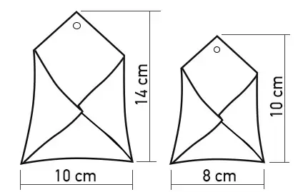 Envelope de Ceramica - Tamanho